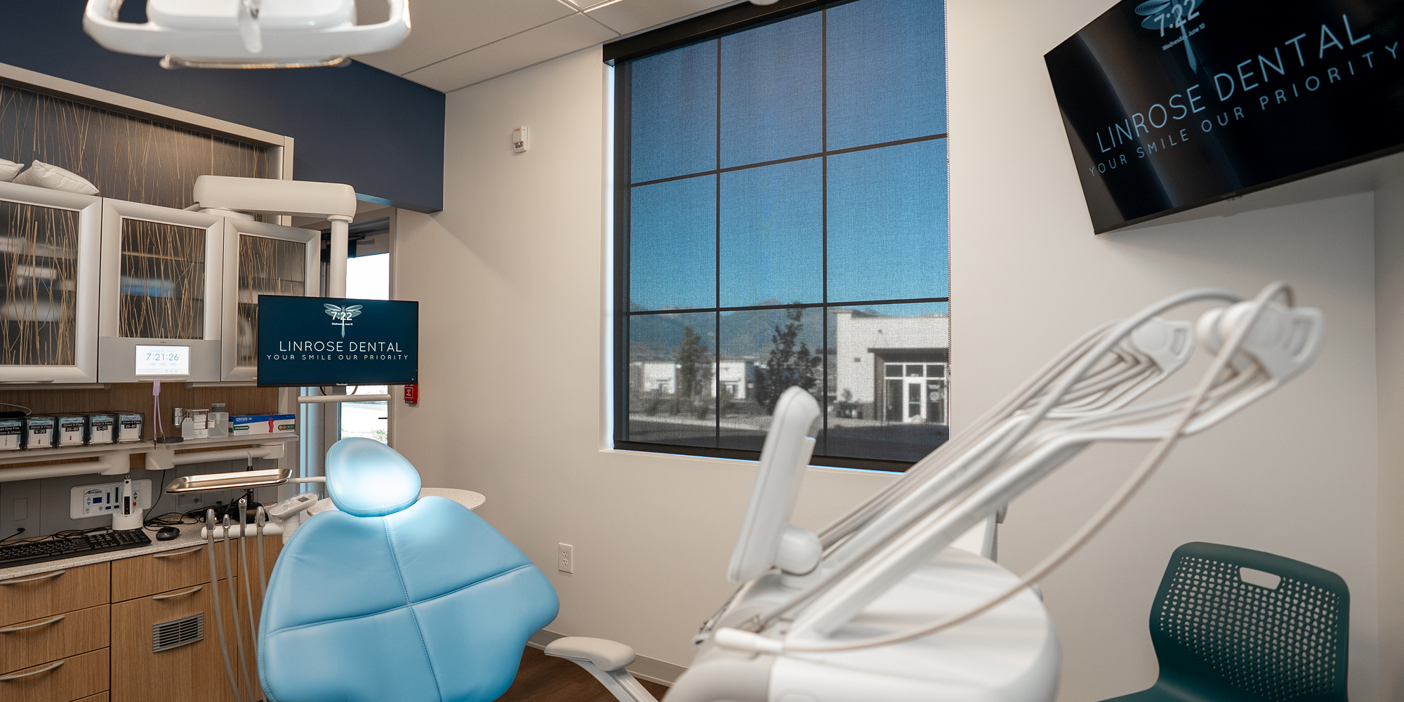 interior of exam room